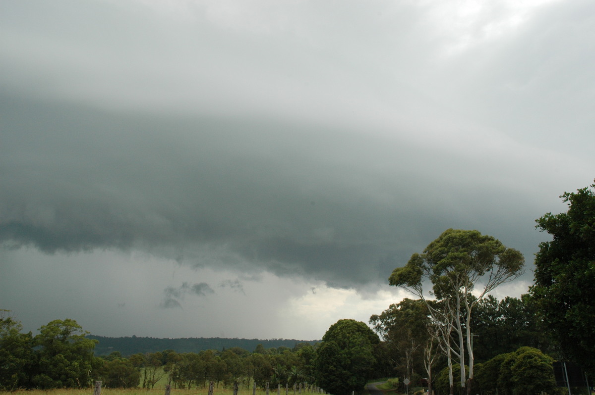 shelfcloud shelf_cloud : Tyagarah, NSW   5 January 2005