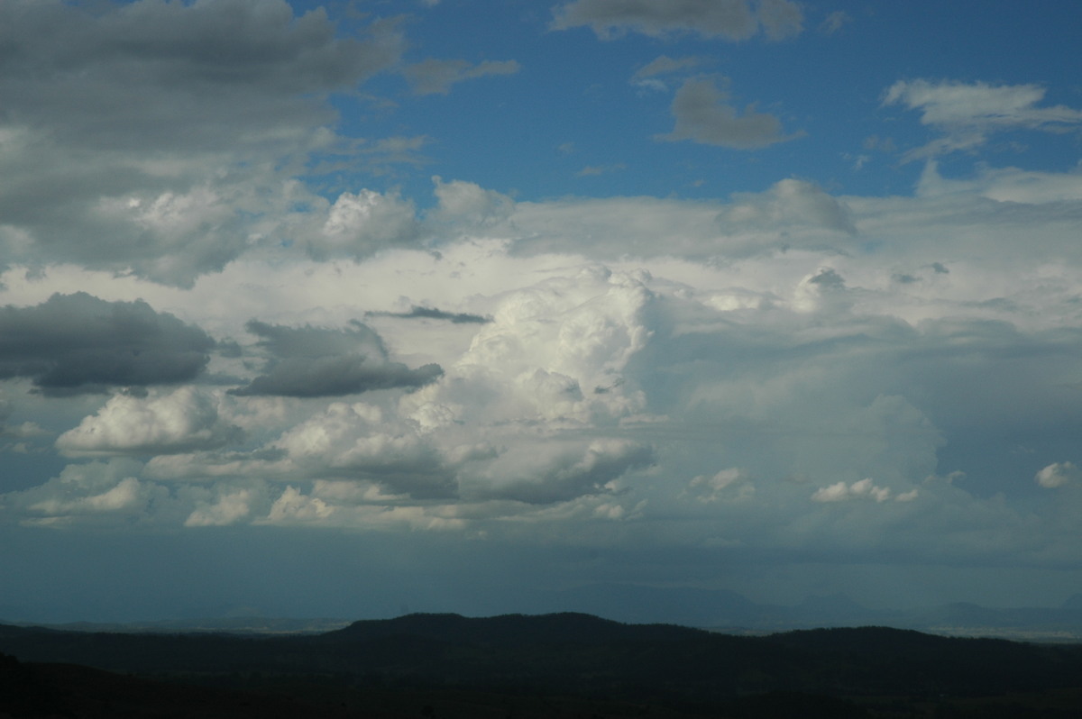 thunderstorm cumulonimbus_incus : near Tabulam, NSW   10 March 2005
