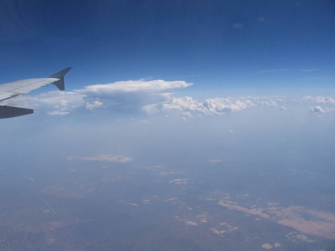 thunderstorm cumulonimbus_incus : above New Mexico, USA   11 May 2005