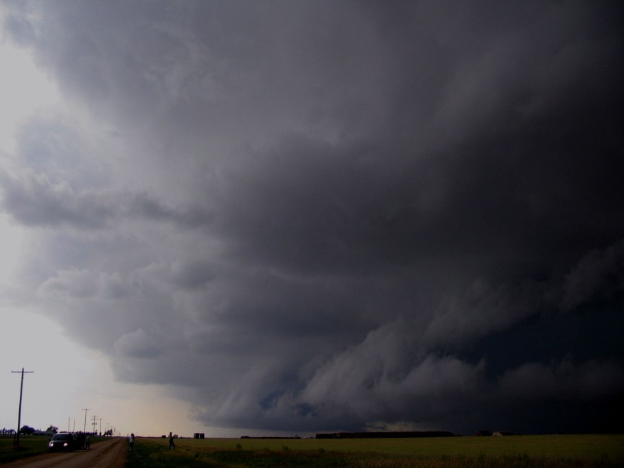 shelfcloud shelf_cloud : near Dimmit, Texas, USA   31 May 2005