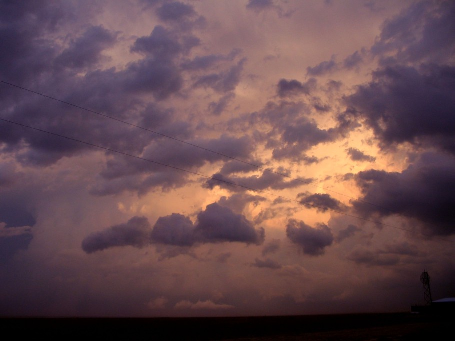 sunset sunset_pictures : W of Lubbock, Texas, USA   31 May 2005