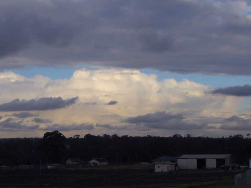 thunderstorm cumulonimbus_incus : Schofields, NSW   26 June 2005