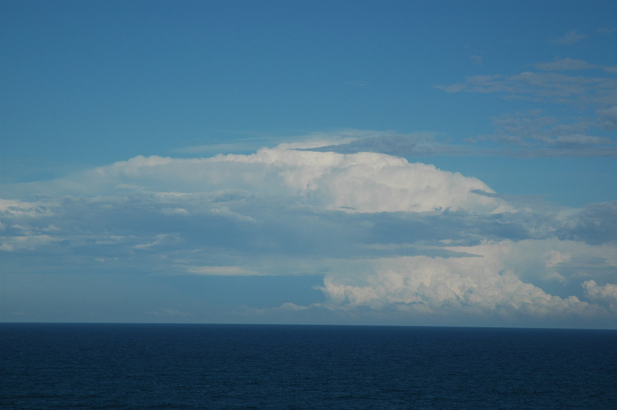 thunderstorm cumulonimbus_incus : Broadwater, NSW   22 October 2005