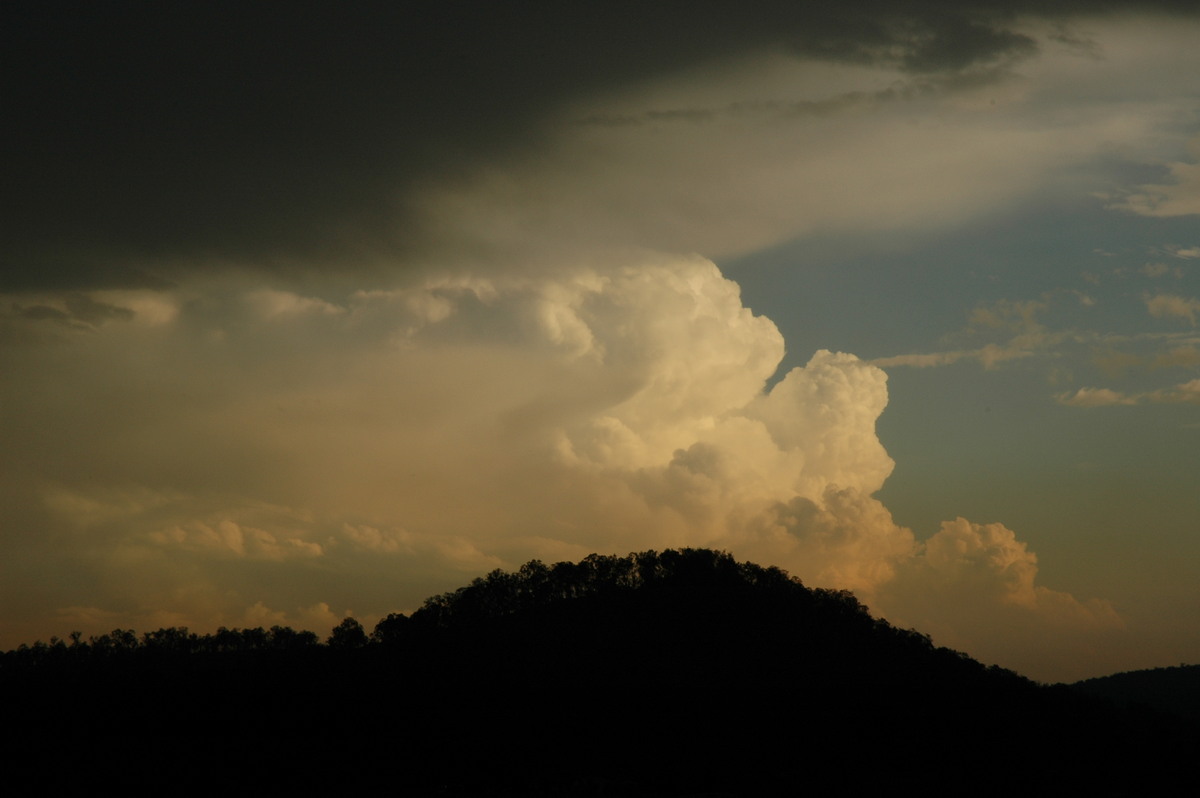 thunderstorm cumulonimbus_incus : Mallanganee NSW   24 October 2005