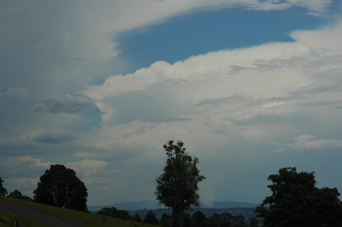 thunderstorm cumulonimbus_incus : McLeans Ridges, NSW   15 November 2005