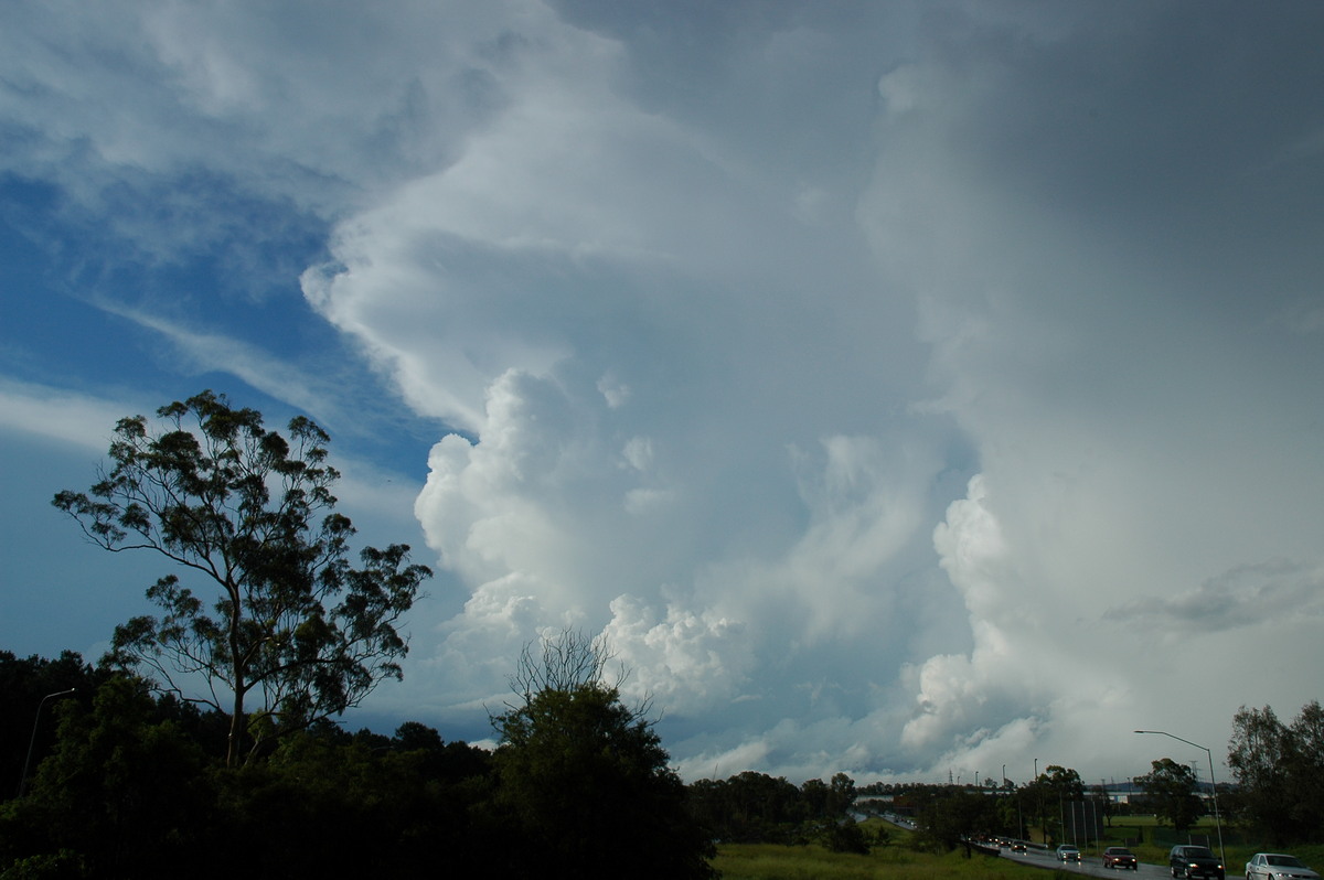 thunderstorm cumulonimbus_incus : Brisbane, QLD   27 November 2005