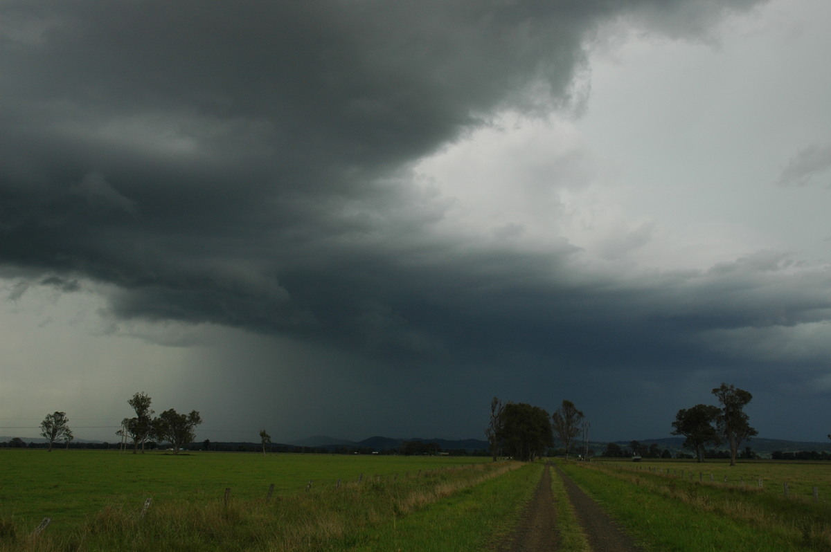 raincascade precipitation_cascade : S of Lismore, NSW   1 December 2005