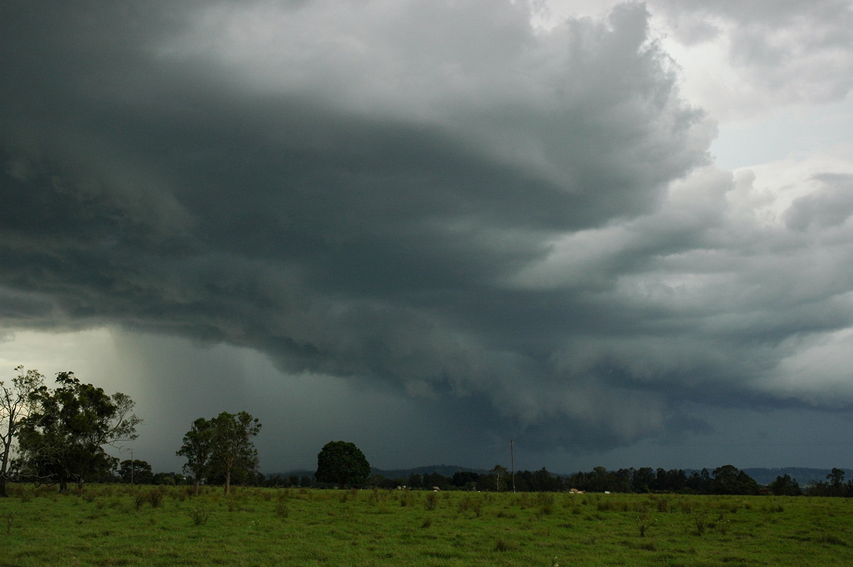 raincascade precipitation_cascade : S of Lismore, NSW   1 December 2005