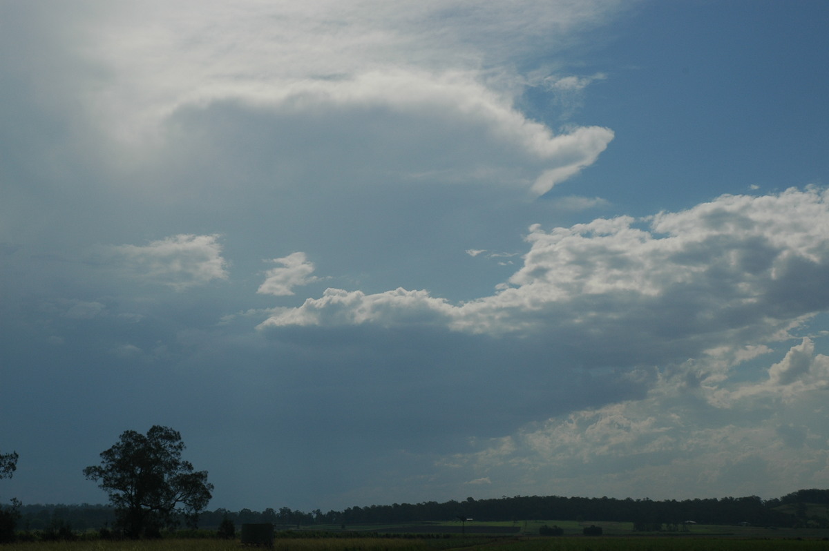 thunderstorm cumulonimbus_incus : near Coraki, NSW   13 December 2005