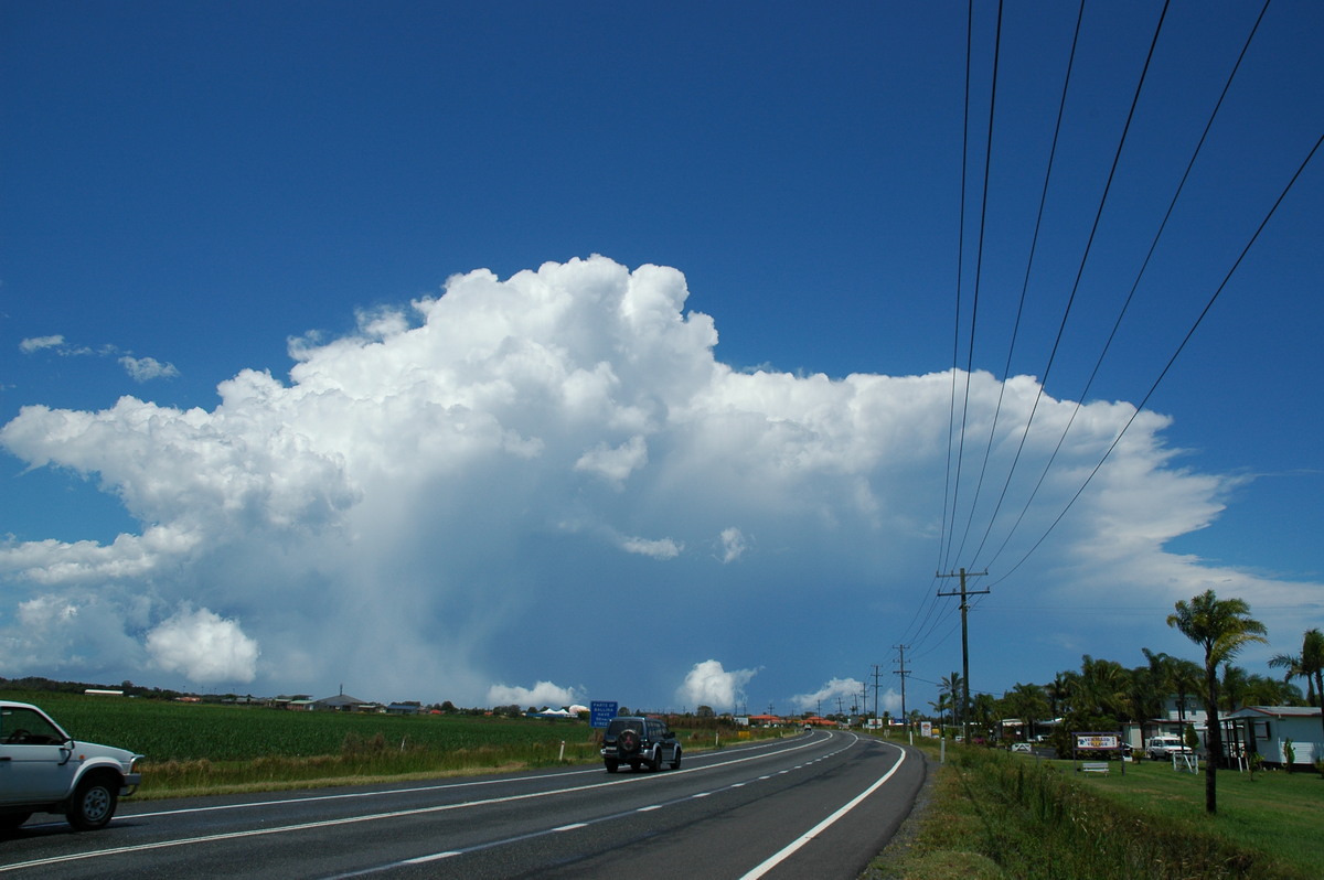 thunderstorm cumulonimbus_incus : Ballina, NSW   17 December 2005