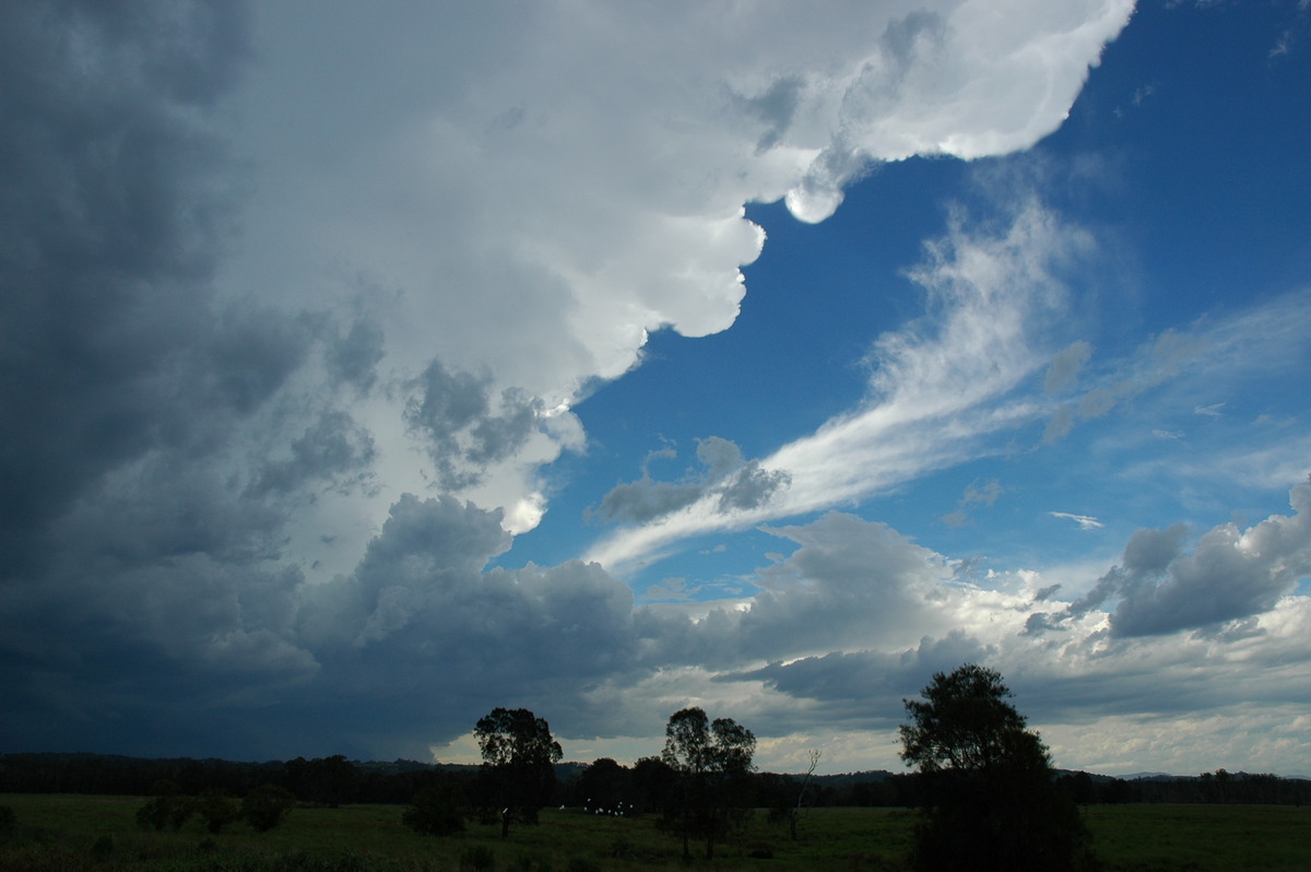 cumulonimbus supercell_thunderstorm : Ballina, NSW   17 December 2005