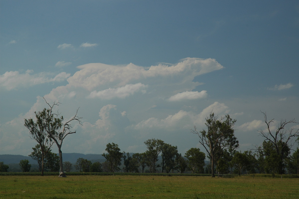 thunderstorm cumulonimbus_incus : W of Brisbane, QLD   26 December 2005