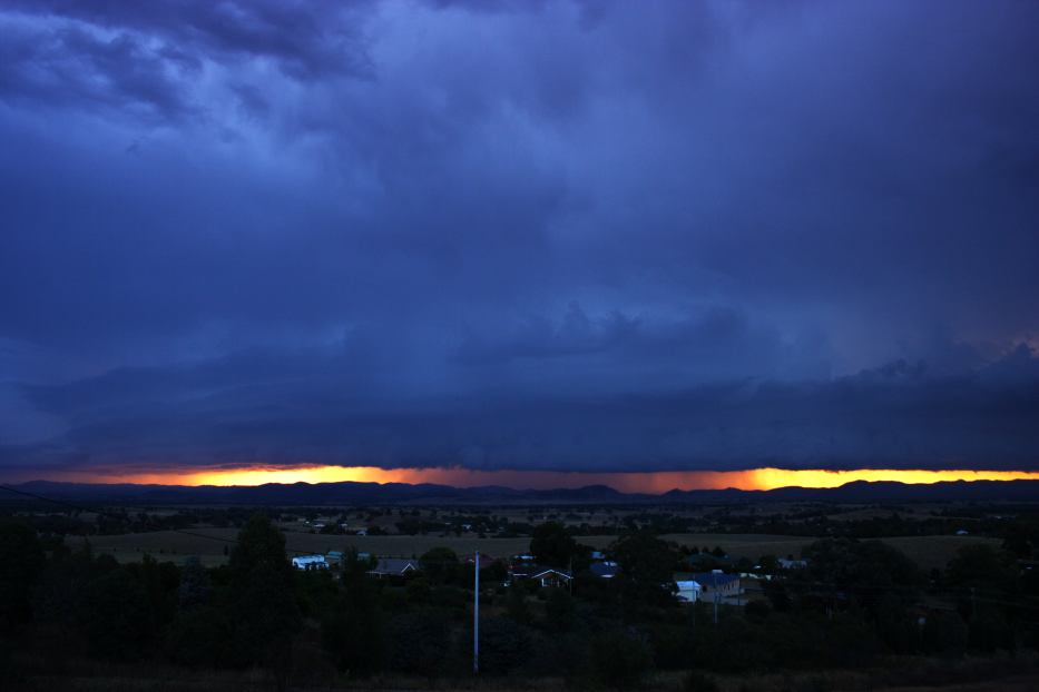 sunset sunset_pictures : Gulgong, NSW   16 February 2006