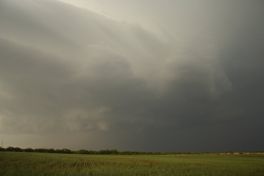cumulonimbus thunderstorm_base : Jayton, Texas, USA   3 May 2006