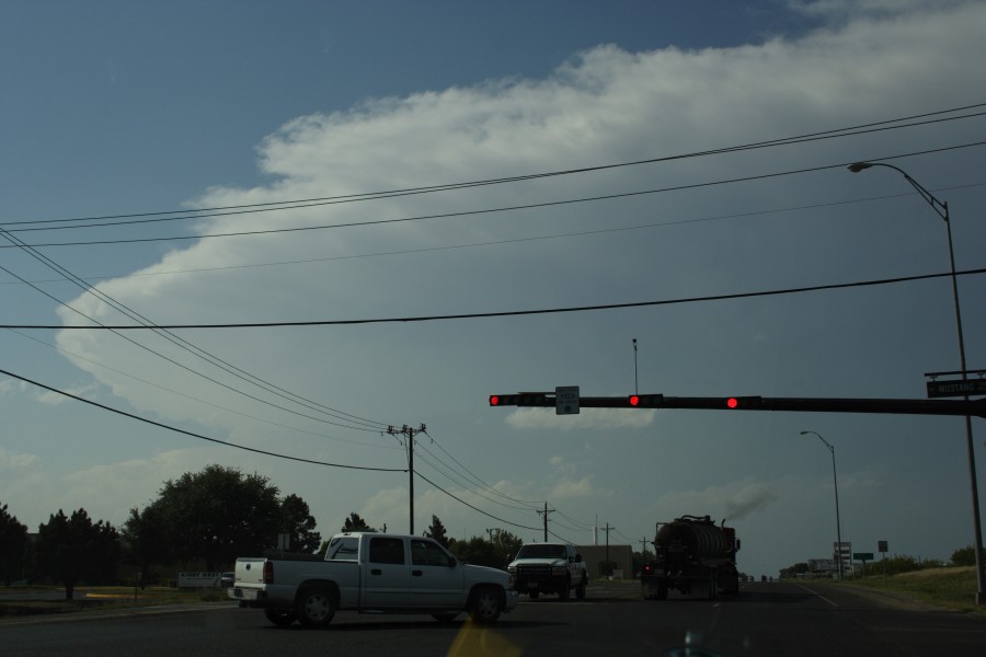 cumulonimbus supercell_thunderstorm : Andrews, Texas, USA   5 May 2006