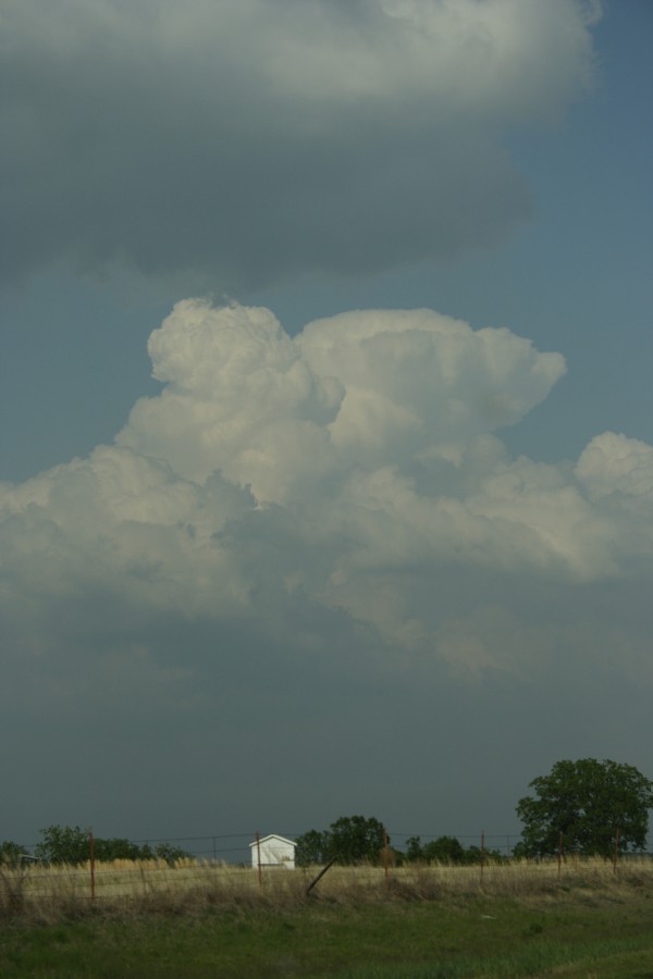 thunderstorm cumulonimbus_incus : McAlester, Oklahoma, USA   9 May 2006