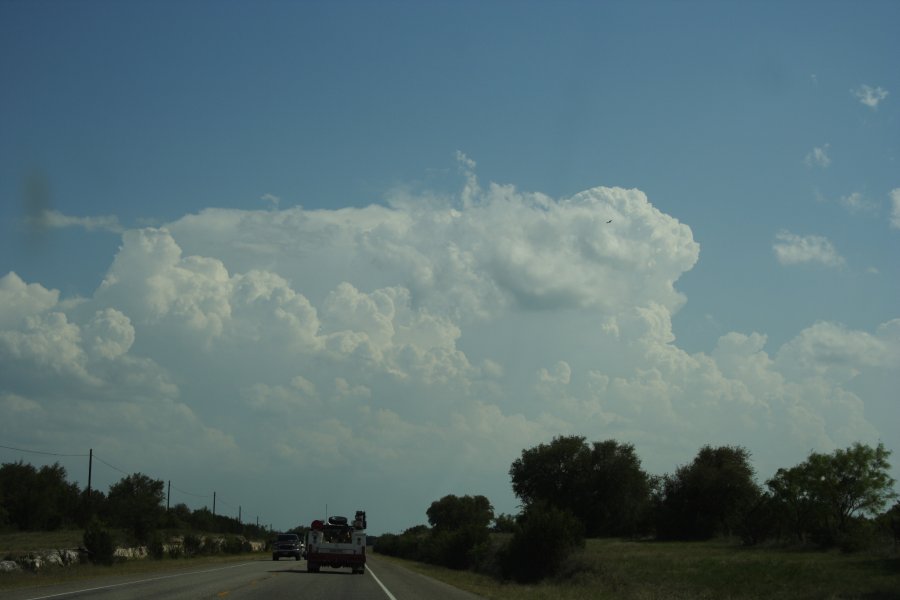 thunderstorm cumulonimbus_incus : Eldorado, Texas, USA   14 May 2006
