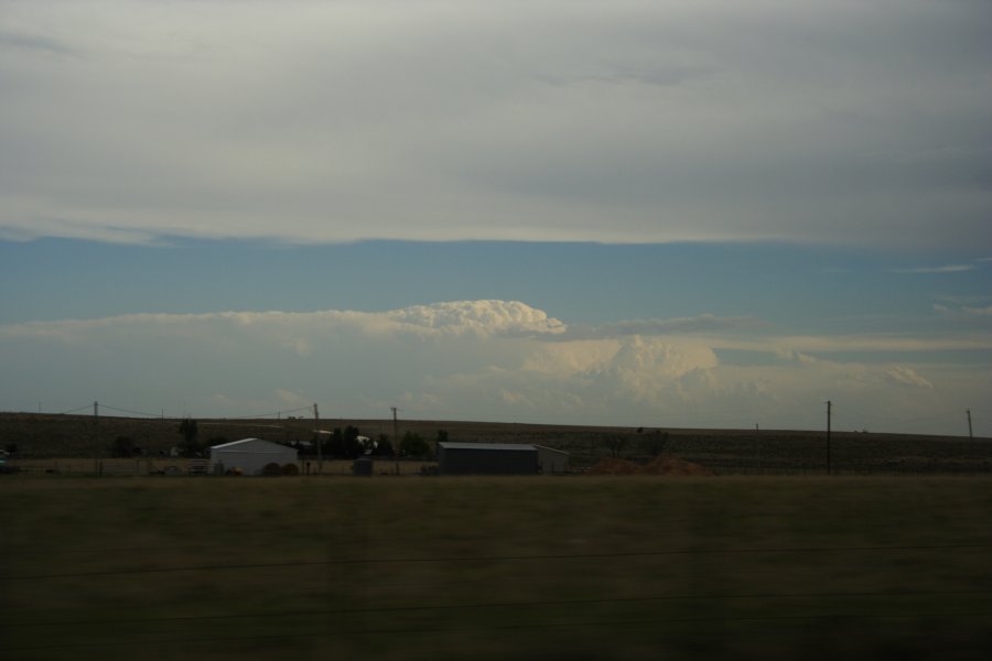 thunderstorm cumulonimbus_incus : NW of Guymon, Oklahoma, USA   21 May 2006