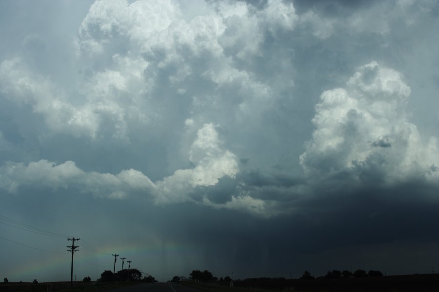 updraft thunderstorm_updrafts : E of Wheeler, Texas, USA   30 May 2006