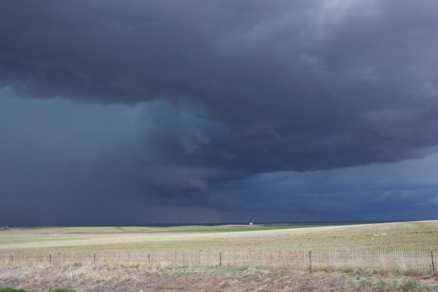 raincascade precipitation_cascade : E of Limon, Colorado, USA   31 May 2006