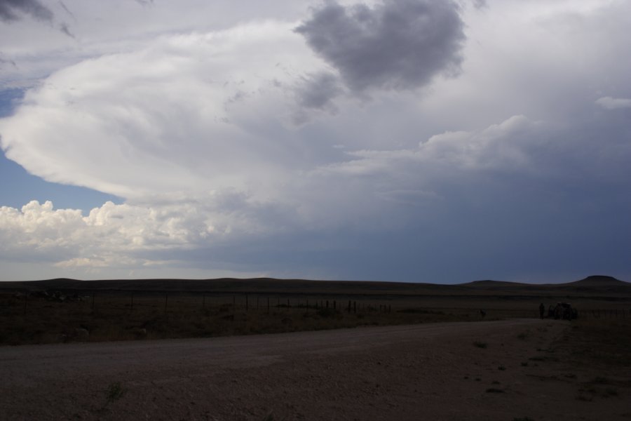 thunderstorm cumulonimbus_incus : W of Clayton, Colorado, USA   2 June 2006
