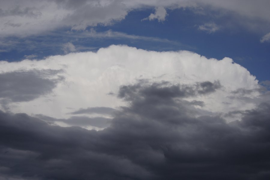 thunderstorm cumulonimbus_incus : near Gillette, Wyoming, USA   9 June 2006