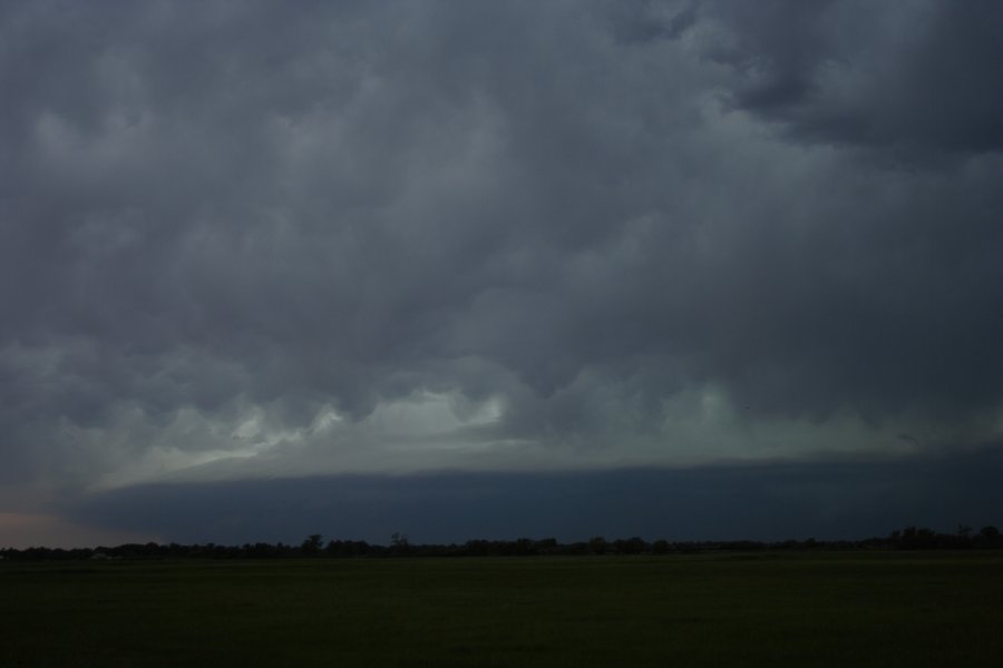 cumulonimbus thunderstorm_base : SE of Authur, Nebraska, USA   10 June 2006