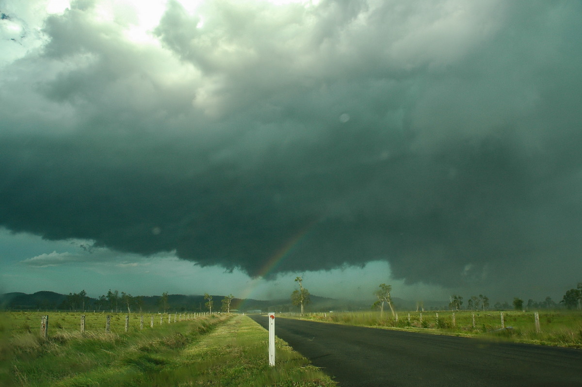 cumulonimbus thunderstorm_base : Casino, NSW   1 November 2006