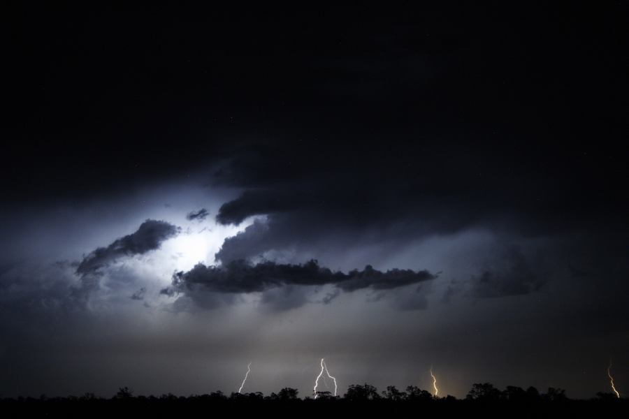 lightning lightning_bolts : Millmerran, QLD   13 January 2007