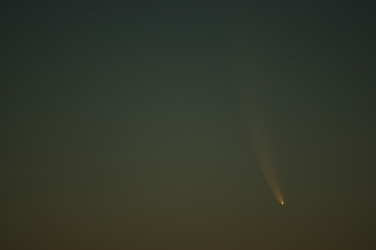 sunset sunset_pictures : Comet McNaught from McLeans Ridges   18 January 2007