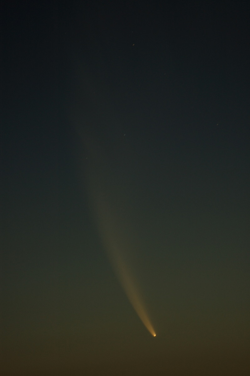 sunset sunset_pictures : Comet McNaught from McLeans Ridges   19 January 2007