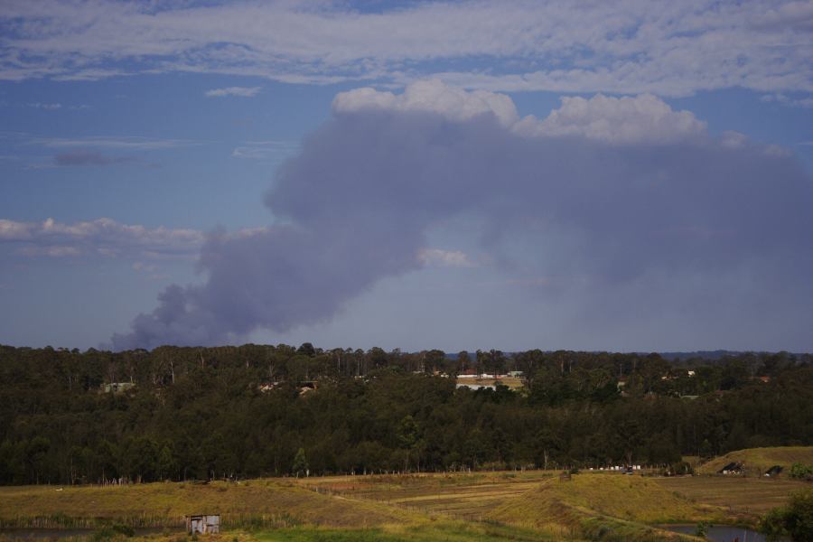 cumulus pyrocumulus : Schofields, NSW   21 January 2007