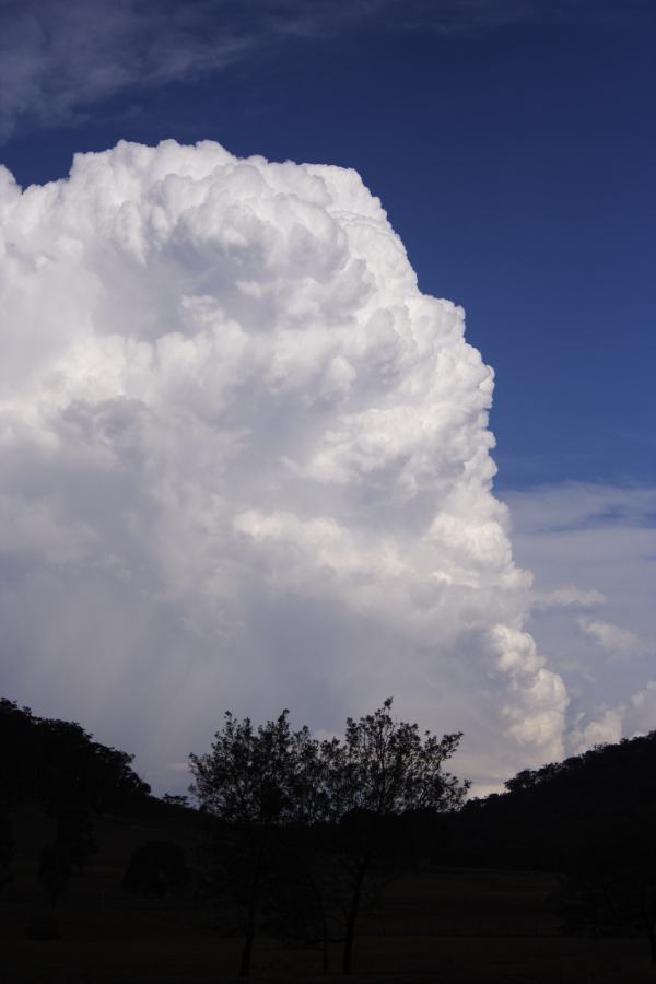 thunderstorm cumulonimbus_incus : near Ilford, NSW   3 February 2007