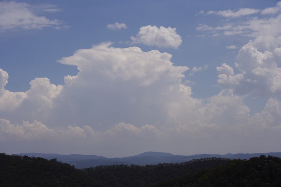 thunderstorm cumulonimbus_incus : Mt Victoria, NSW   7 February 2007