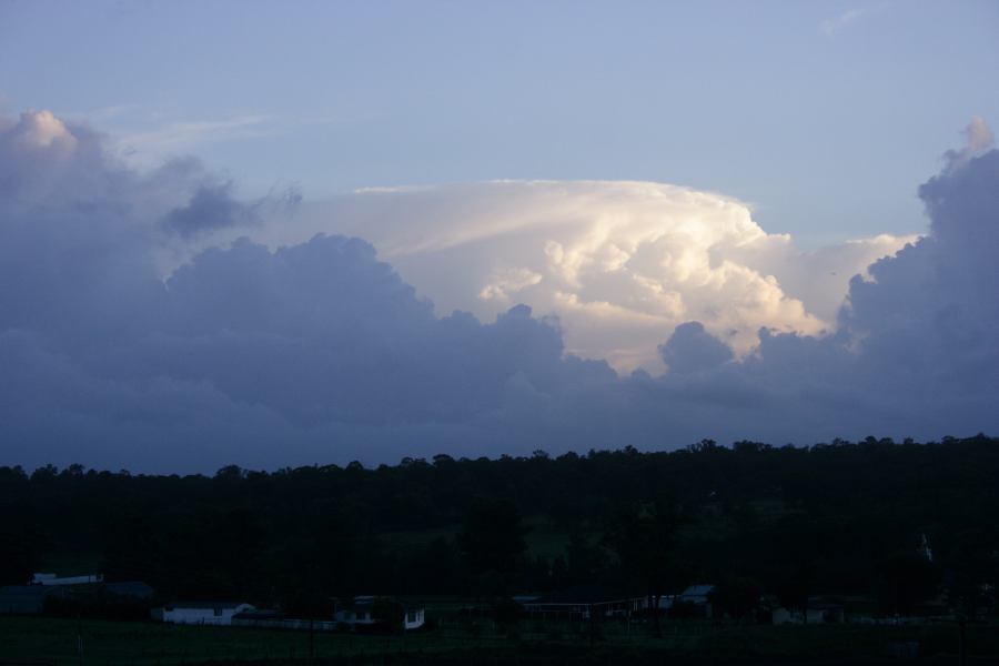 thunderstorm cumulonimbus_incus : Schofields, NSW   12 February 2007