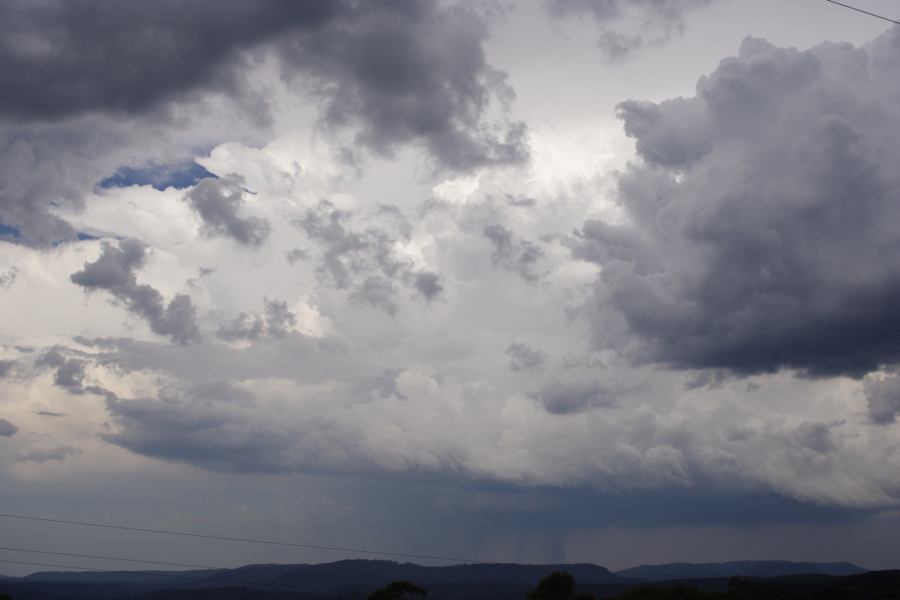 thunderstorm cumulonimbus_incus : Bell, NSW   24 February 2007