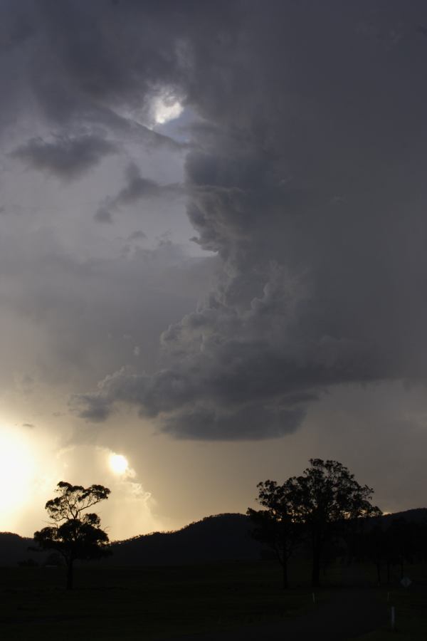updraft thunderstorm_updrafts : near Bulga, NSW   4 March 2007