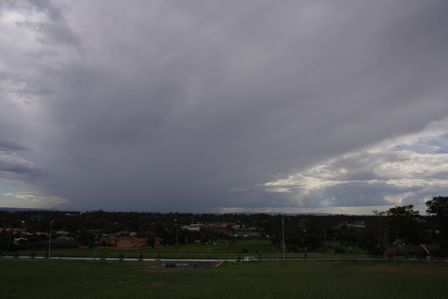 anvil thunderstorm_anvils : Rooty Hill, NSW   8 March 2007