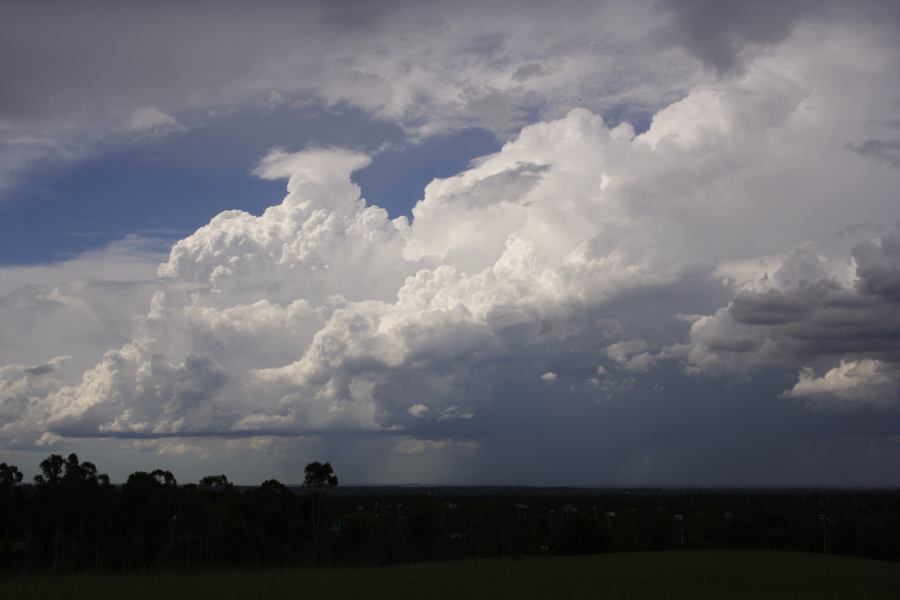 thunderstorm cumulonimbus_incus : Rooty Hill, NSW   8 March 2007