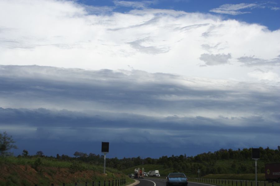 thunderstorm cumulonimbus_incus : Cecil Hills, NSW   8 March 2007