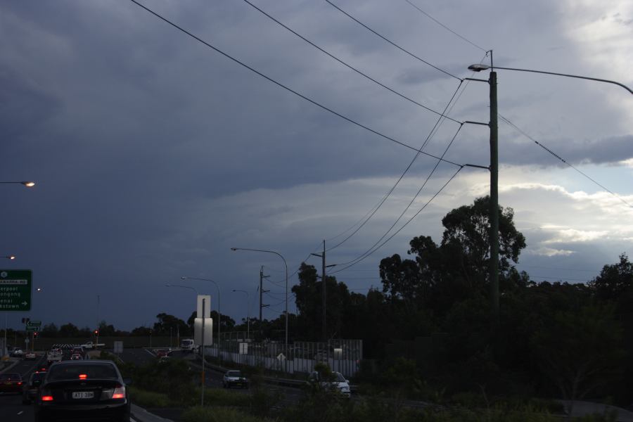 thunderstorm cumulonimbus_incus : near Sutherland, NSW   8 March 2007