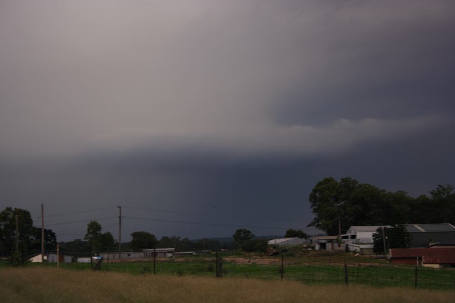 cumulonimbus thunderstorm_base : Schofields, NSW   20 March 2007