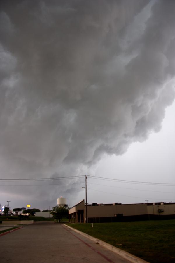 shelfcloud shelf_cloud : W of Fort Worth, Texas, USA   13 April 2007