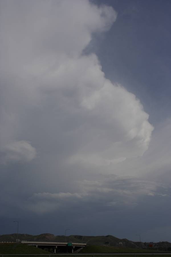 thunderstorm cumulonimbus_incus : Billings, Montana, USA   19 May 2007