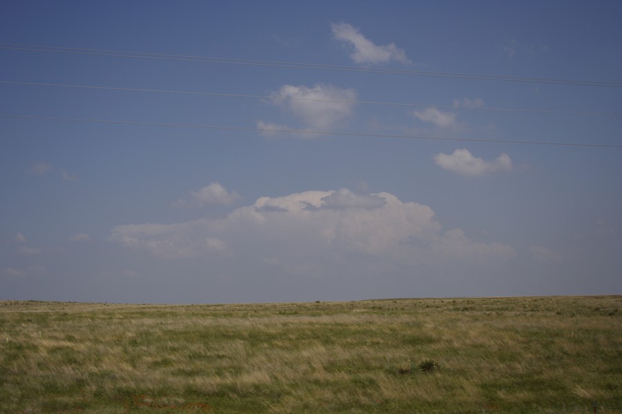 cumulus humilis : near Turpin, Oklahoma, USA   23 May 2007