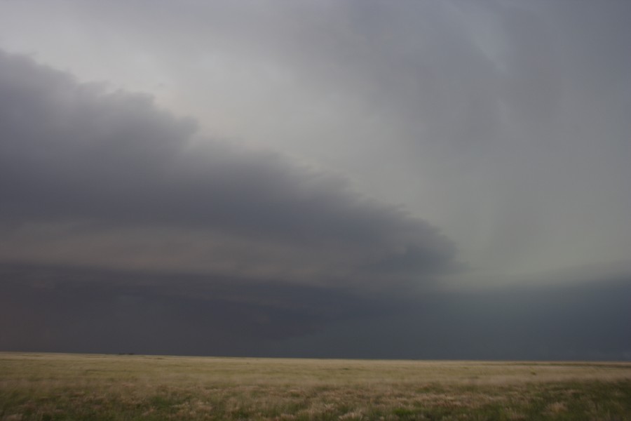 shelfcloud shelf_cloud : E of Keyes, Oklahoma, USA   31 May 2007