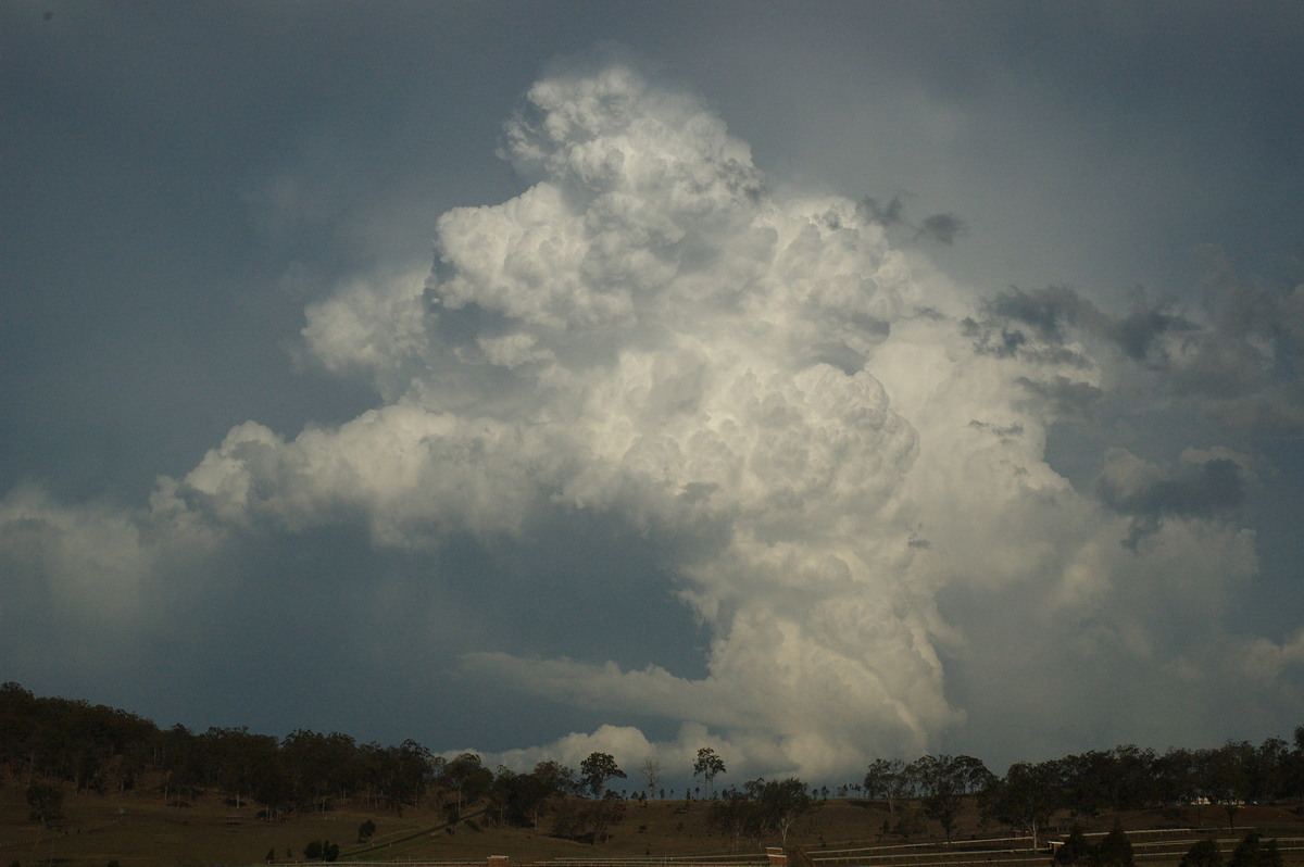 updraft thunderstorm_updrafts : near Rathdowney, QLD   6 October 2007
