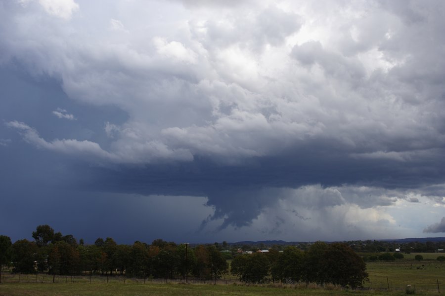 thunderstorm cumulonimbus_incus : Casino, NSW   26 October 2007