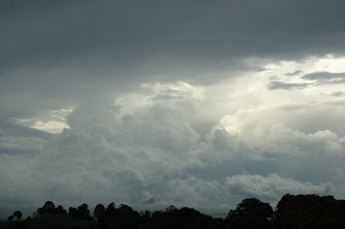 thunderstorm cumulonimbus_incus : McLeans Ridges, NSW   29 October 2007