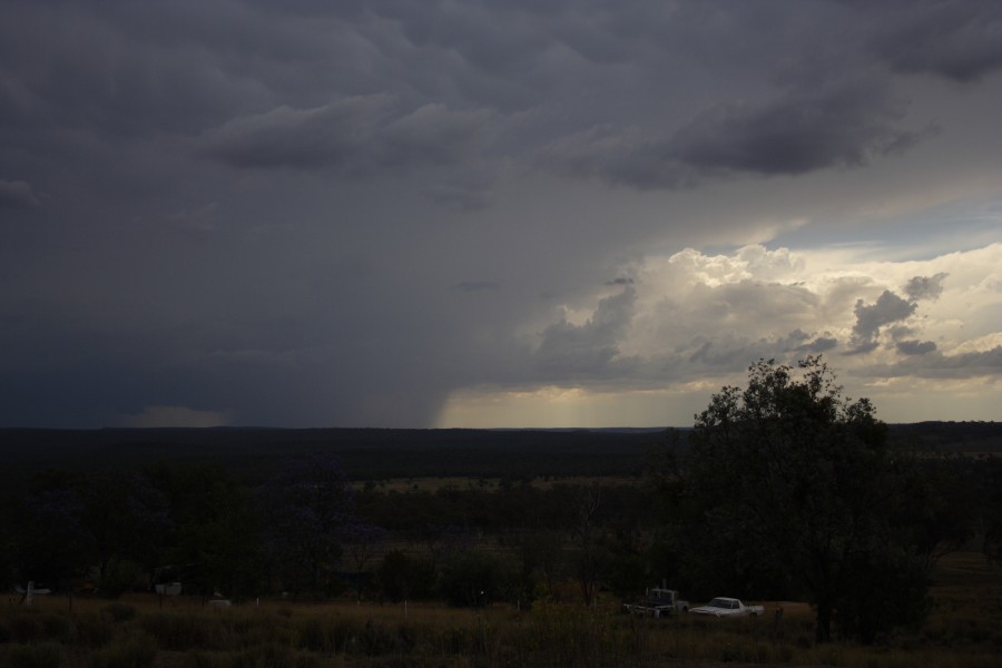 raincascade precipitation_cascade : near Warialda, NSW   31 October 2007